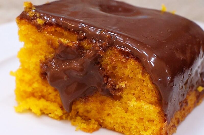 Como fazer bolo de cenoura com cobertura de chocolate