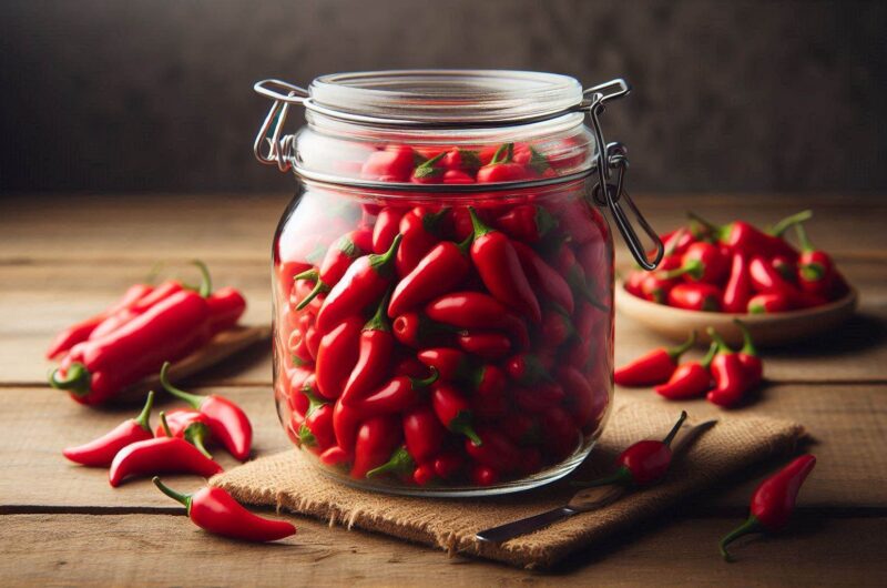 Receita para conserva de pimenta biquinho fácil