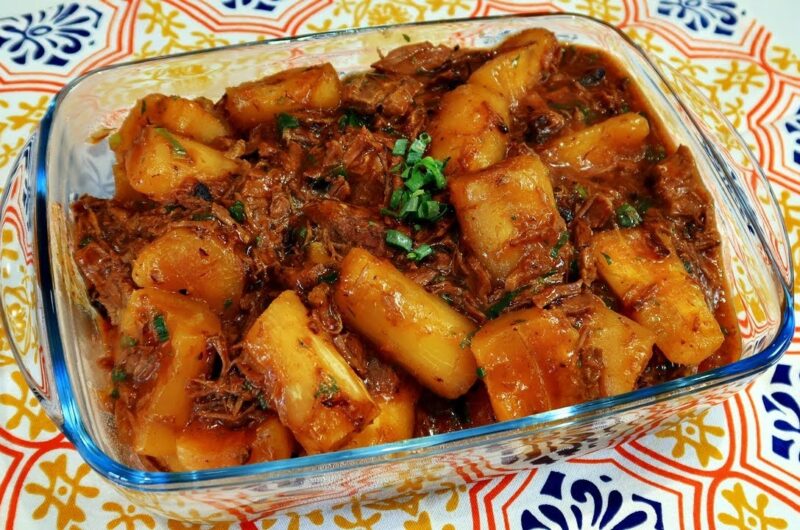 Como fazer mandioca com carne de panela: receita fácil