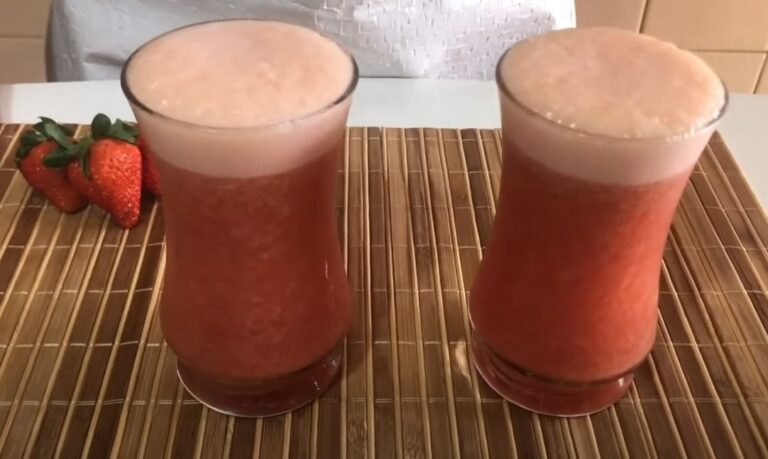 Como fazer suco de morango com laranja receita simples