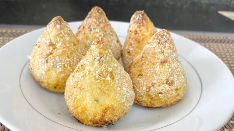 Como fazer coxinha low carb receita facil e simples