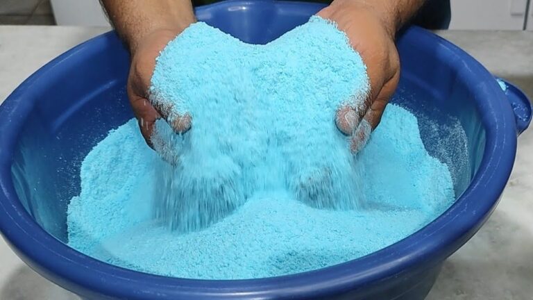 Como fazer sabao em po caseiro simples e facil