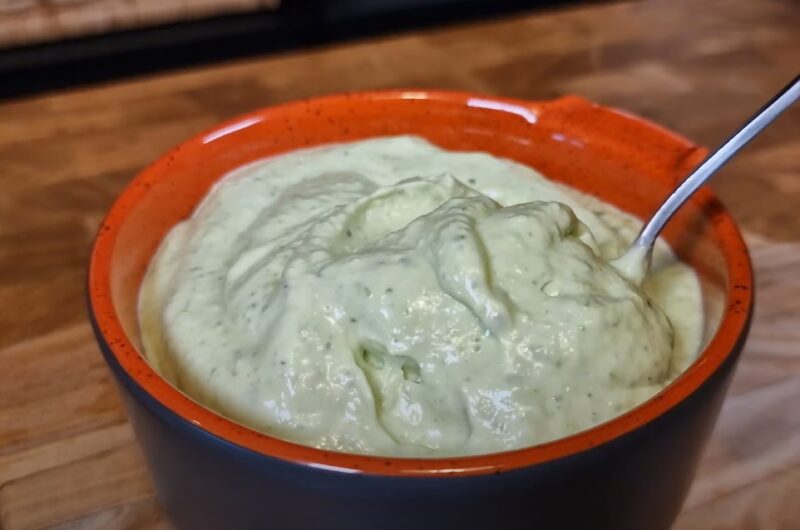 Como fazer maionese caseira verde de lanchonete