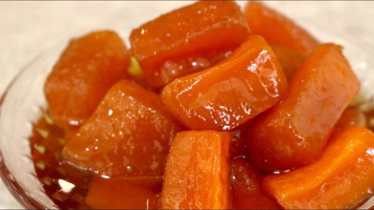 Como fazer doce de abobora em calda simples e facil