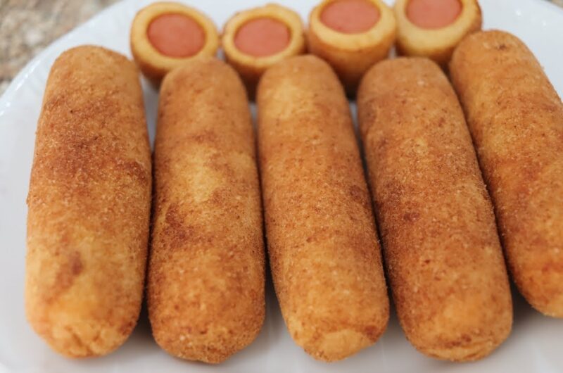 Salsicha empanada: como fazer, melhor receita Como fazer salsicha empanada simples e fácil