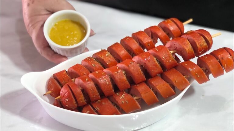 Salsichão na airfryer: como fazer, simples e fácil Como fazer salsichao na airfryer rapido e facil