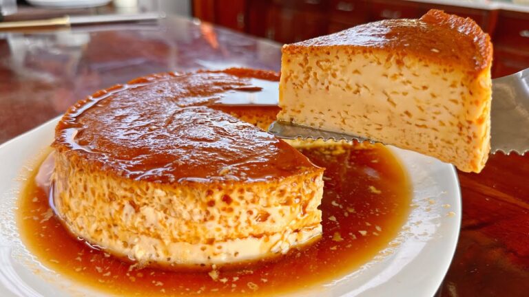 Receita de flan napolitano saborosa e facil de se fazer
