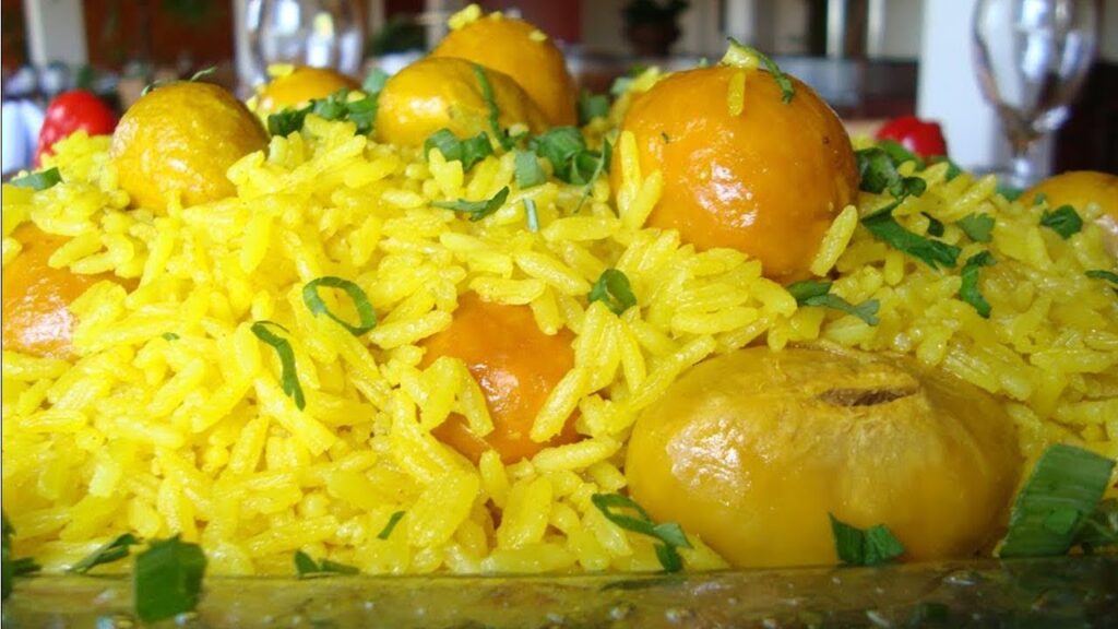 Comidas típicas do Centro-Oeste Comidas tipicas do Centro Oeste Arroz com Pequi