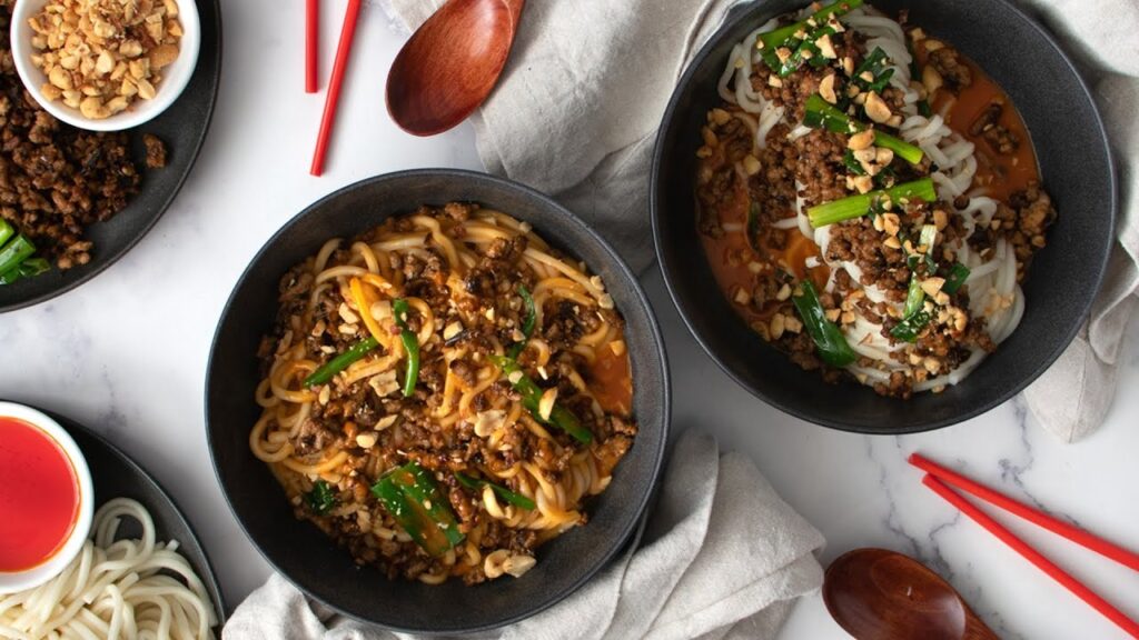 Culinaria Chinesa Dan Dan Noodles