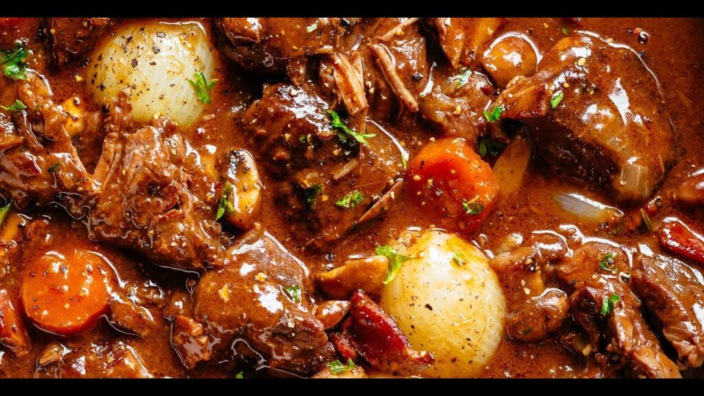 culinaria francesa Boeuf Bourguignon