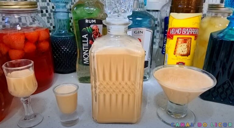 Como fazer licor de doce de leite receita simples e facil