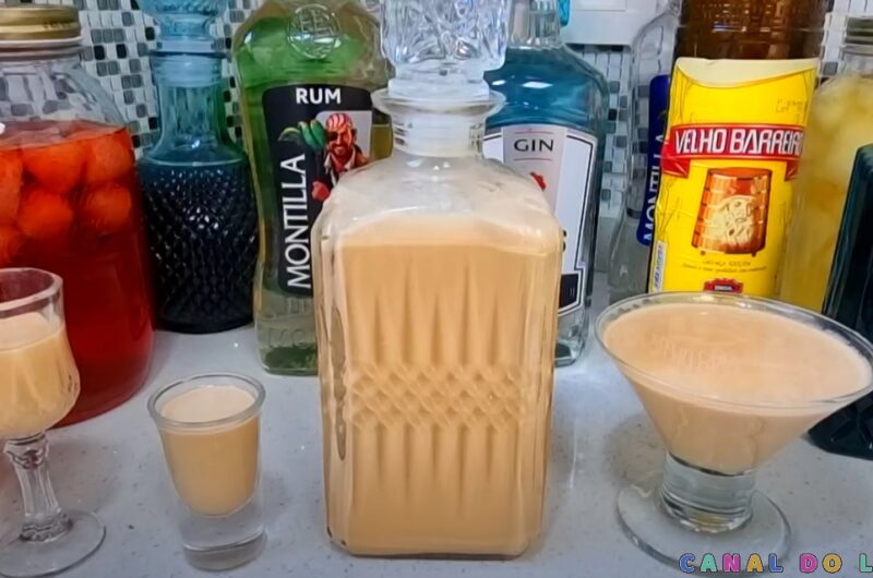Como fazer licor de doce de leite simples e fácil