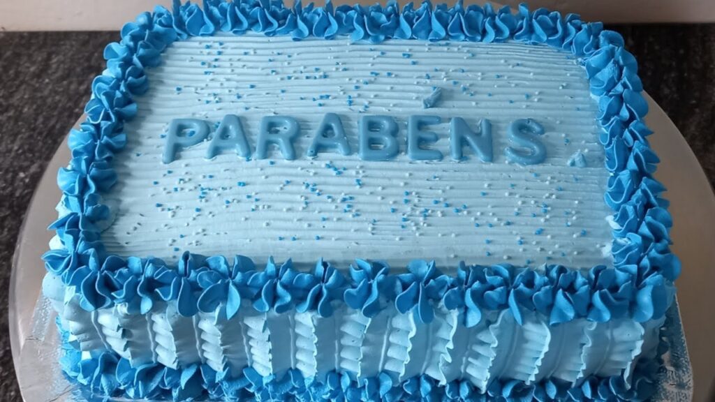 Bolo quadrado masculino Bolo quadrado masculino