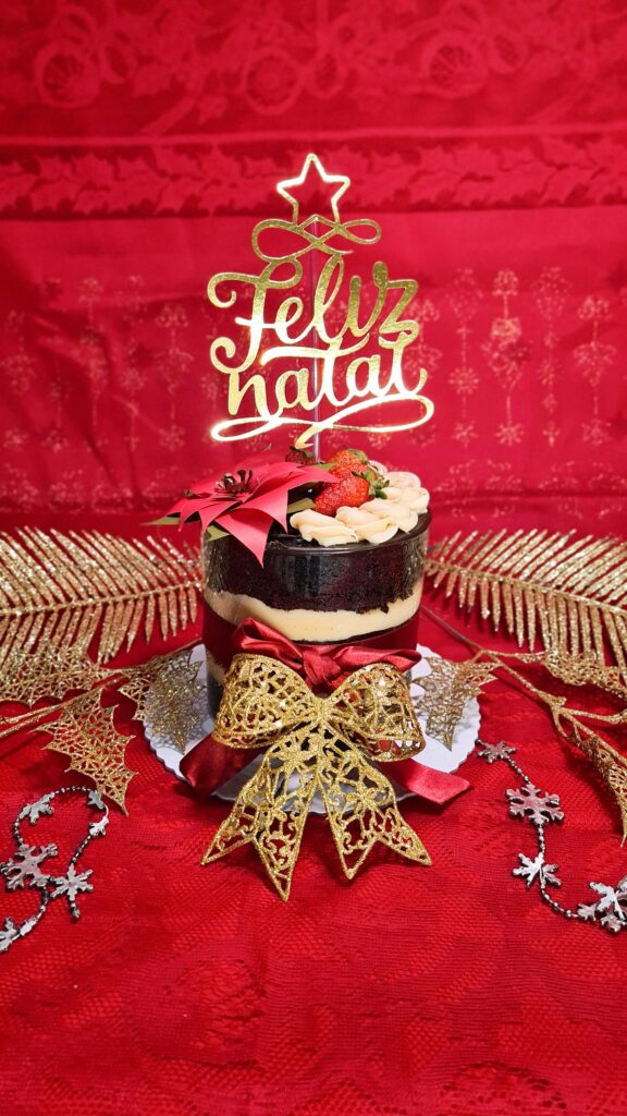 Bolos decorados de natal