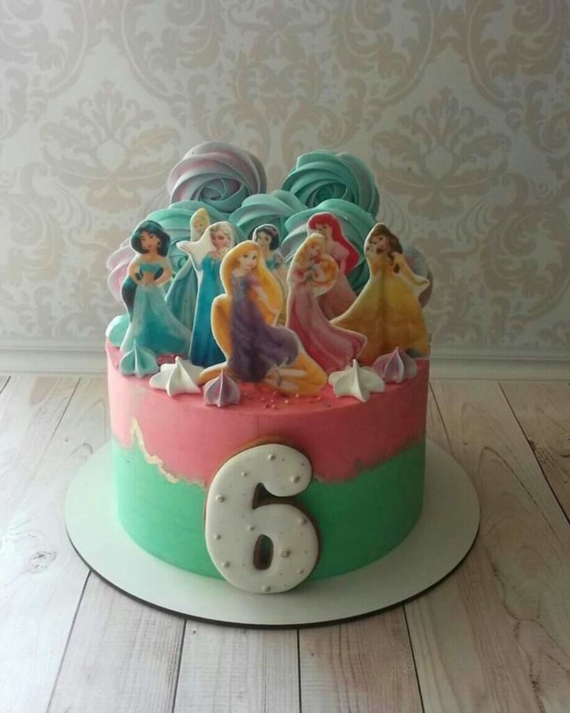 Bolos decorados princesa