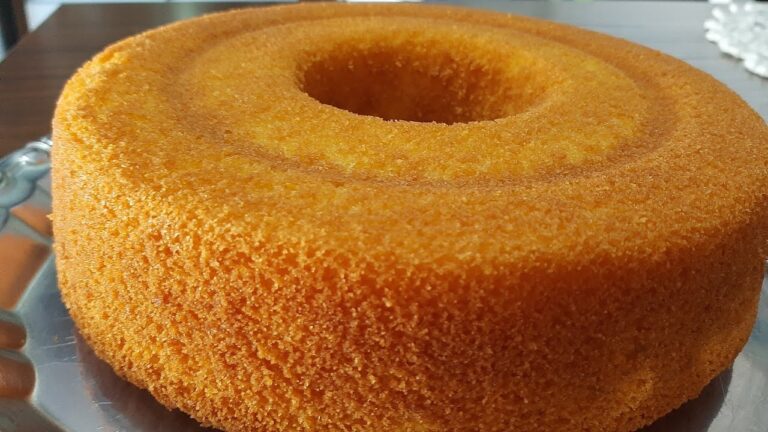 Como fazer bolo de fuba sem leite simples e facil