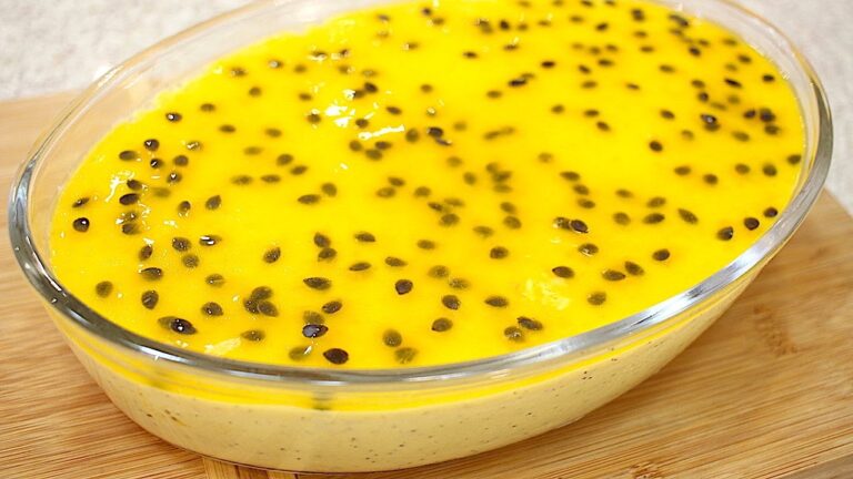 Como fazer mousse de maracuja receita simples e facil