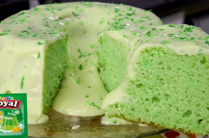 Bolo de limão com gelatina: receita fácil Receita de bolo de limão com gelatina simples