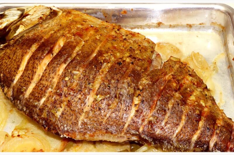 Receita de peixe assado no forno fácil de fazer