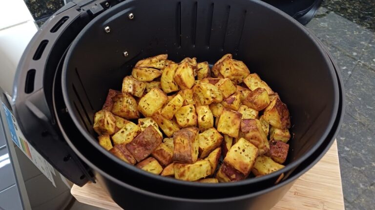 Batata doce na Airfryer: super fácil e crocante Como fazer batata doce na airfryer rapido e facil