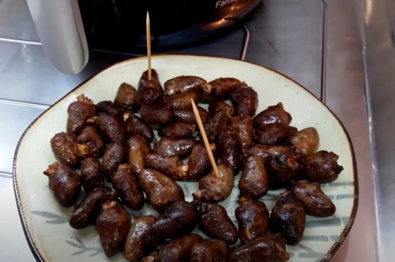 Coraçãozinho de galinha na airfryer: como fazer Como fazer coraçãozinho de galinha na airfryer