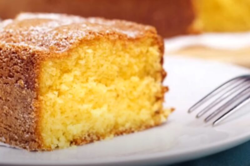 Receita de bolo simples de liquidificador: fácil e rápido