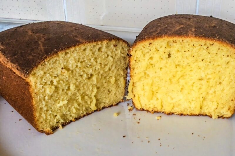 Receita de pão de milho simples e fácil