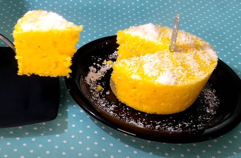 Como fazer cuscuz doce simples receita facil
