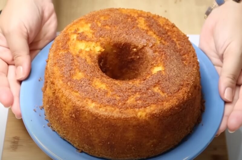 Bolo de fubá sem farinha de trigo de liquidificador Receita de bolo de fubá sem farinha de trigo