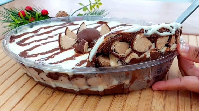 Receita de pave de bombom super facil de se fazer