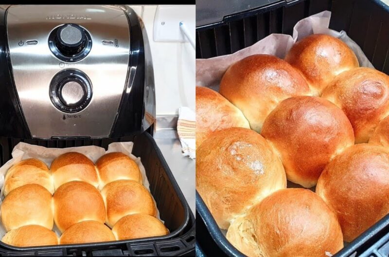 Como fazer Pão na Airfryer passo a passo