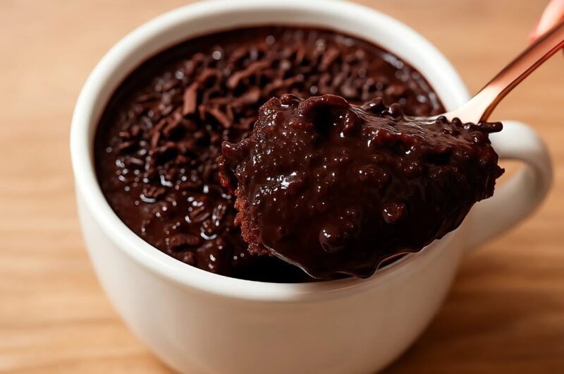 Como fazer bolo de copo de chocolate simples