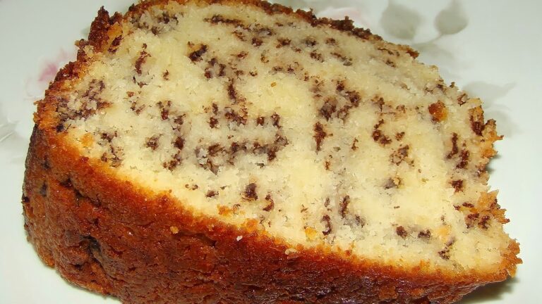 Receita de bolo formigueiro simples e fofinho