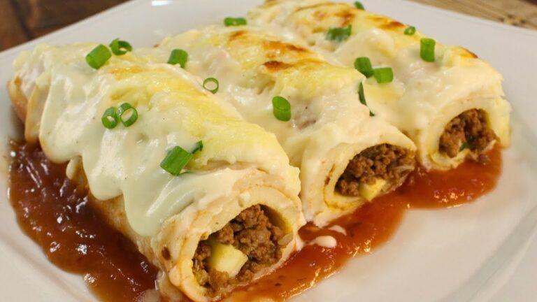 Como fazer panqueca de carne moida simples