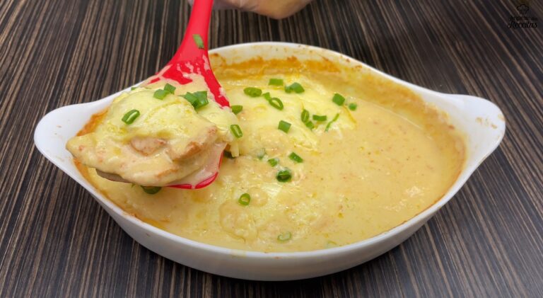 Receita de Filezinho de Frango com Creme de Milho