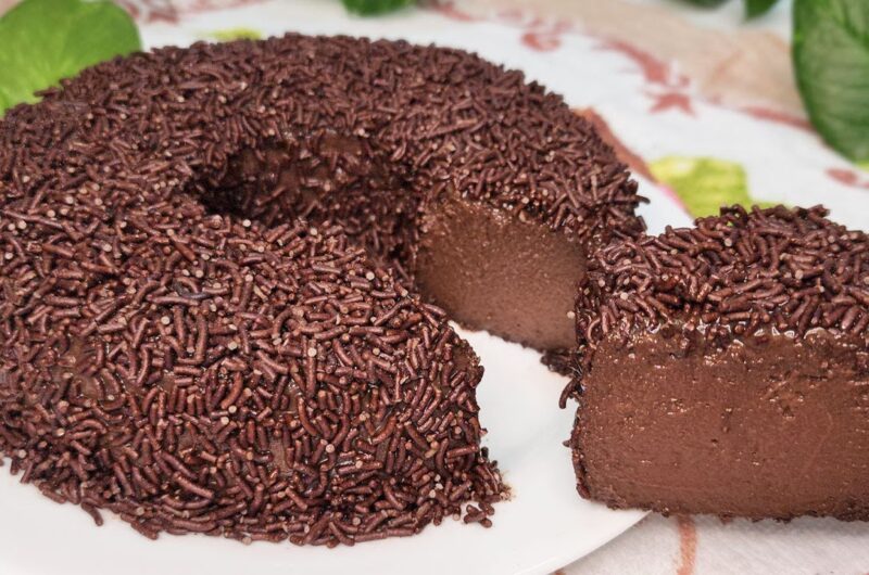 Como fazer Brigadeirão simples com creme de leite