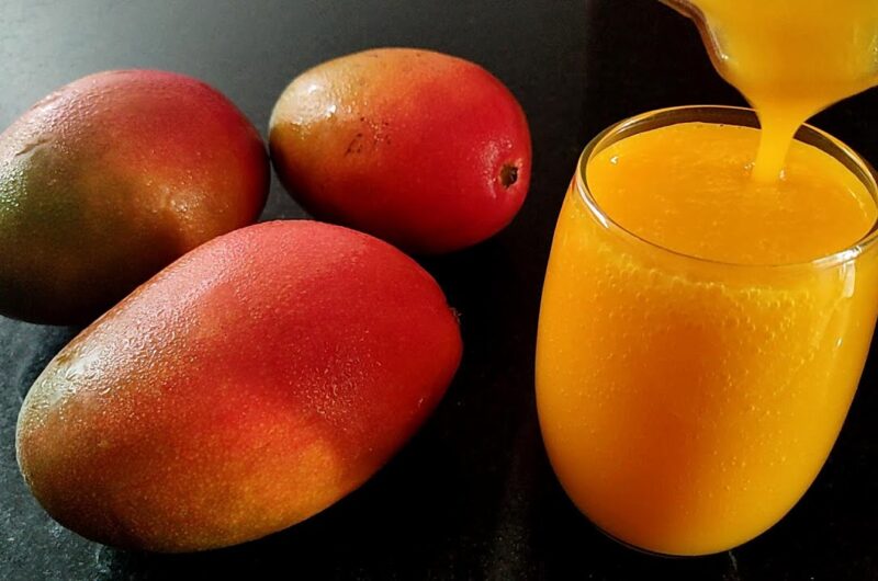 Como fazer Suco de Manga com Limão
