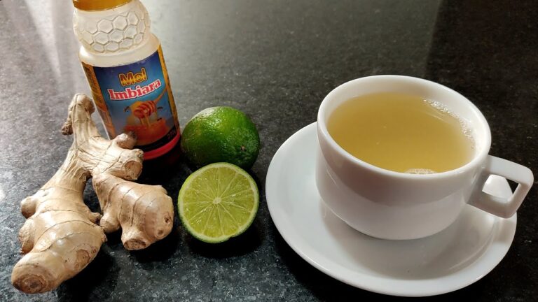 Receita de Chá de Gengibre com Limão e Mel Como fazer o Cha de Gengibre com Limao e Mel