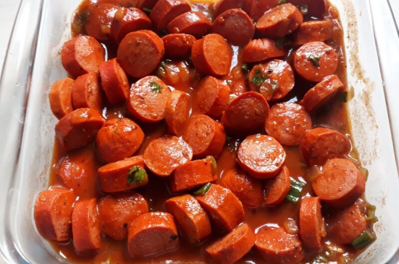 Como fazer salsicha ao molho rápido e fácil