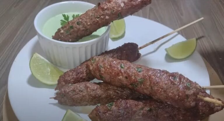 Receita de Kafta no espeto bem facil de se fazer