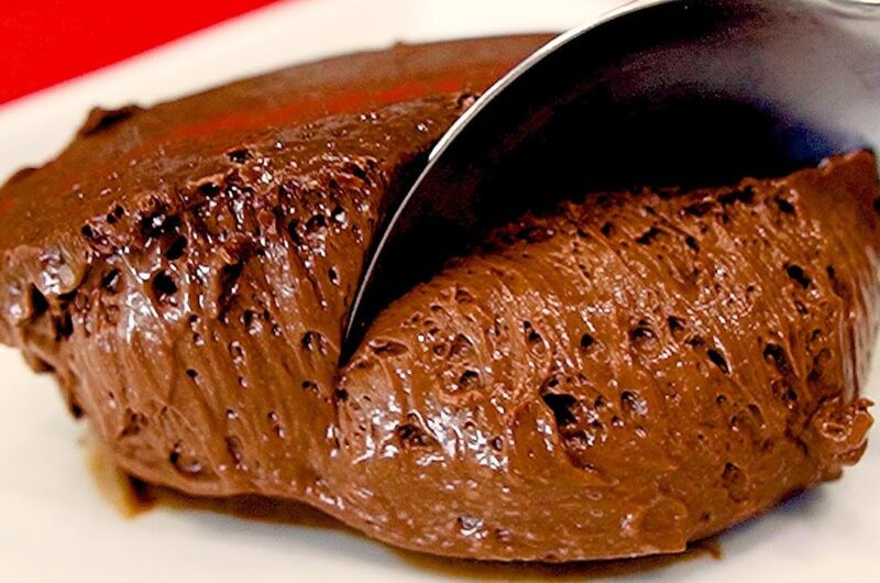 Receita de Mousse de Chocolate Simples