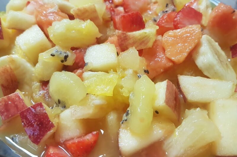 Receita de Salada de Frutas Simples e Tradicional