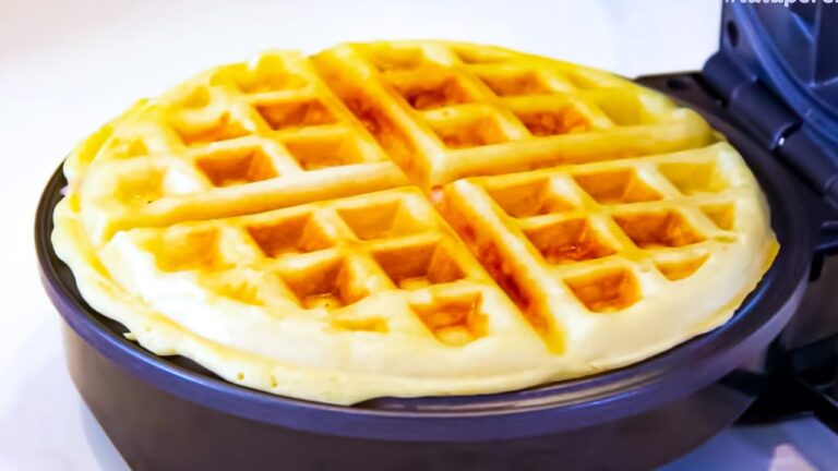 Receita de Waffle Americano Simples e Facil