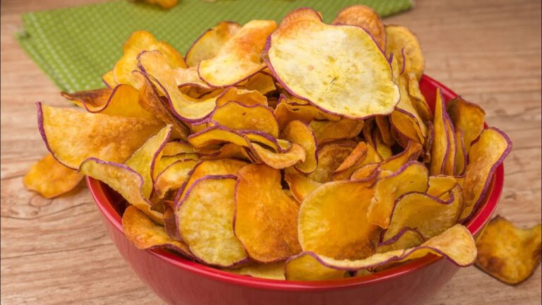 Receita de chips de batata doce na Airfryer