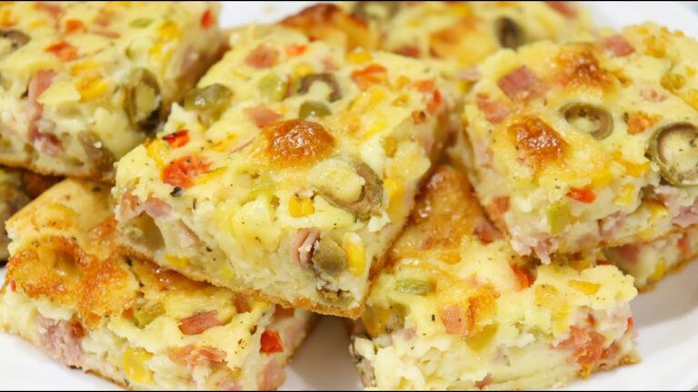 Receita de torta de legumes de liquidificador com frango