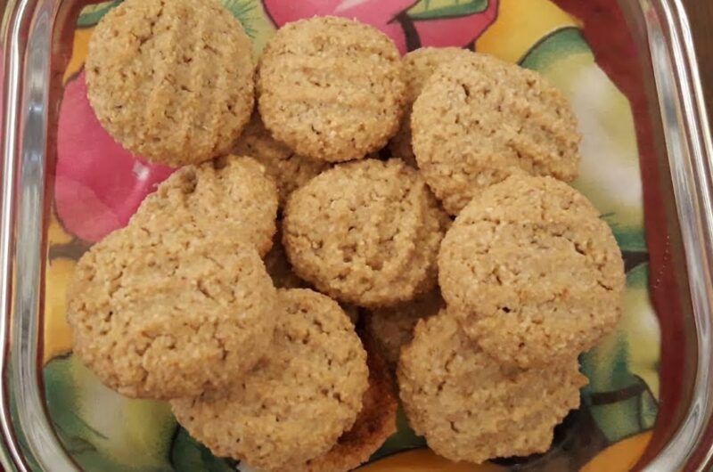 Receita de Biscoito de Aveia Simples