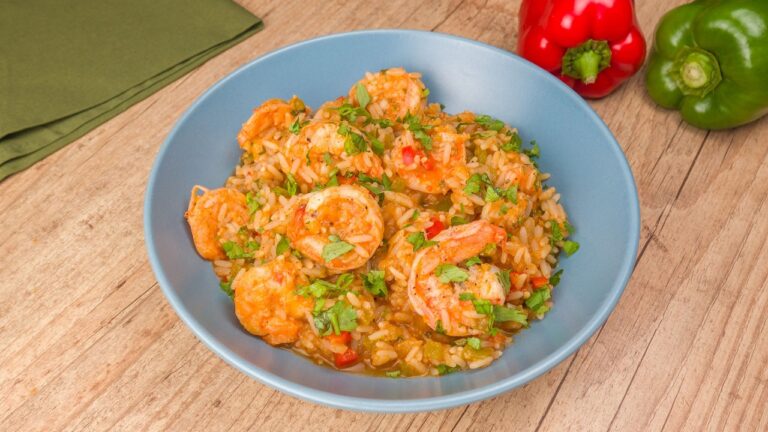 Receita de Arroz de Camarao Cremoso Simples