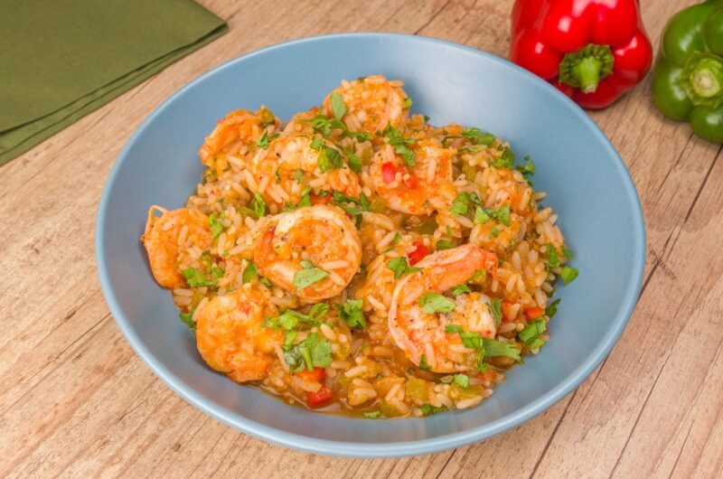 Receita de Arroz de Camarão Cremoso Simples