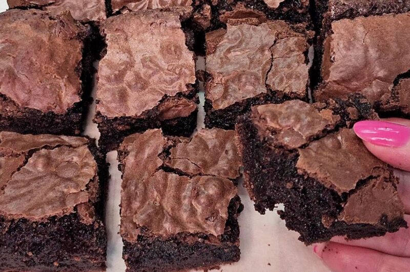 Como fazer Brownies de chocolate simples