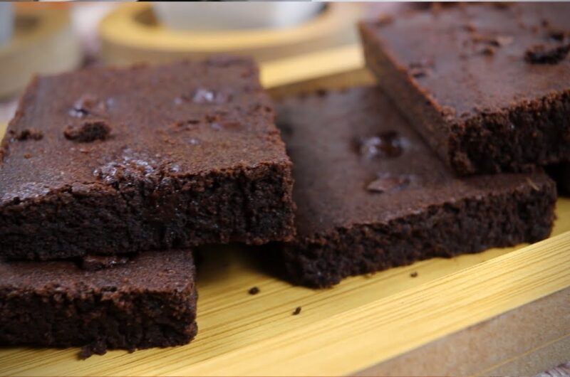 Como fazer Brownie Fitness passo a passo Receita de Brownie Fitness saudável